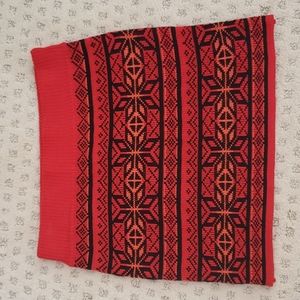 Derek Heart knit mini skirt